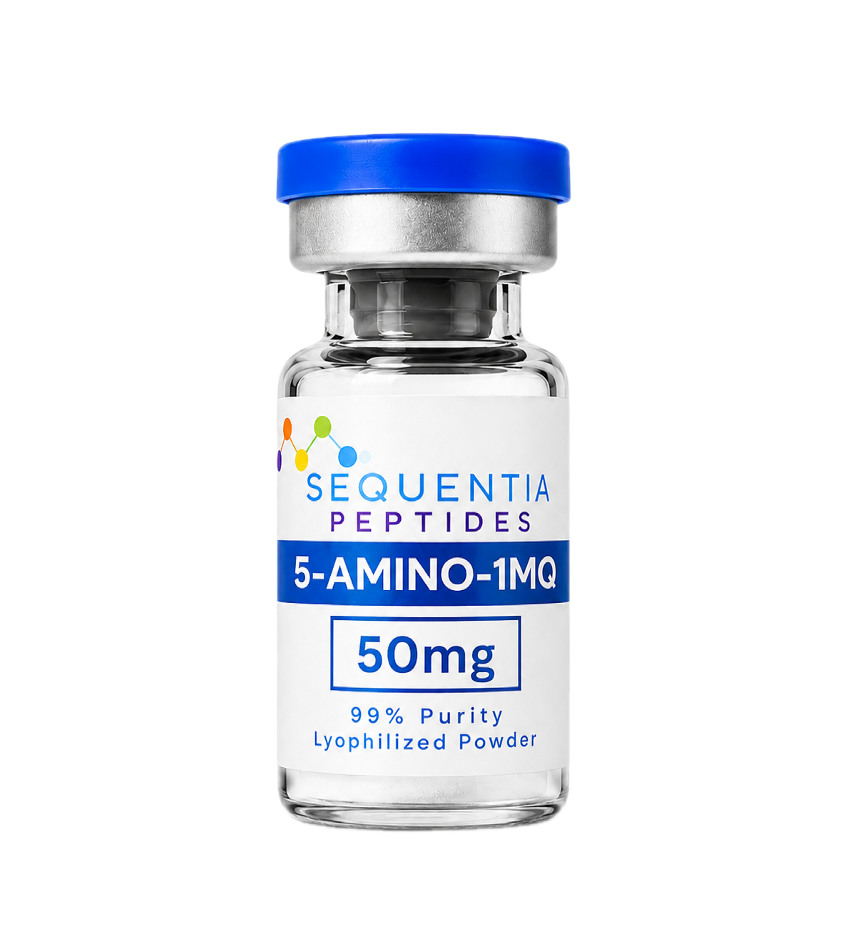 5-Amino-1MQ research peptide vial