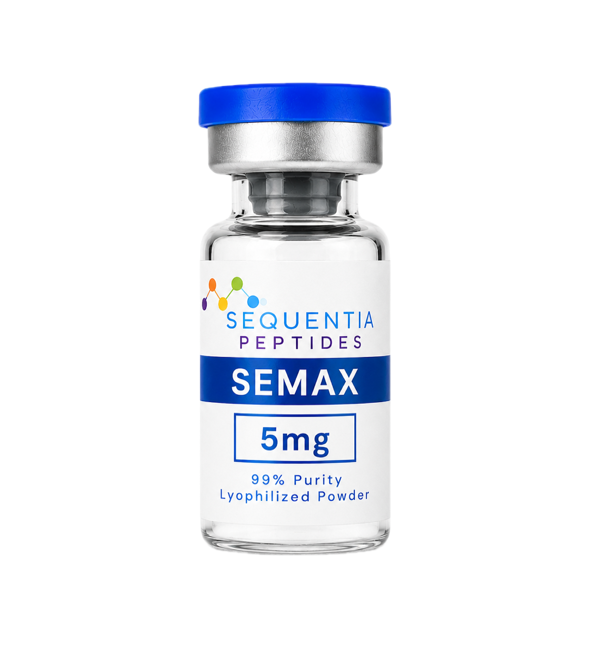 Semax research peptide vial