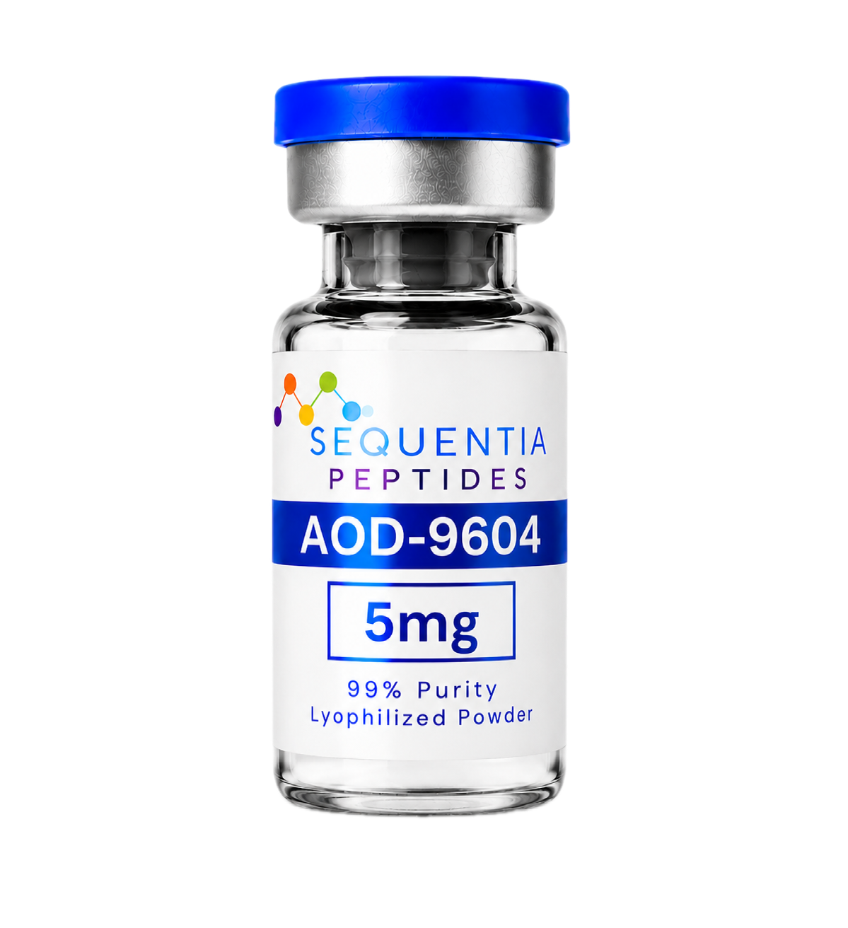 AOD-9604 research peptide vial